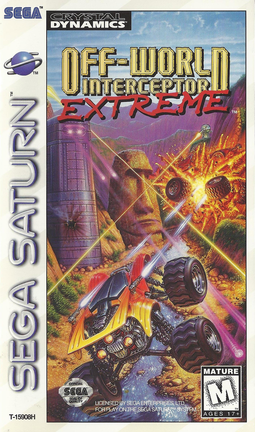 Off-World Interceptor Extreme box art for Sega Saturn